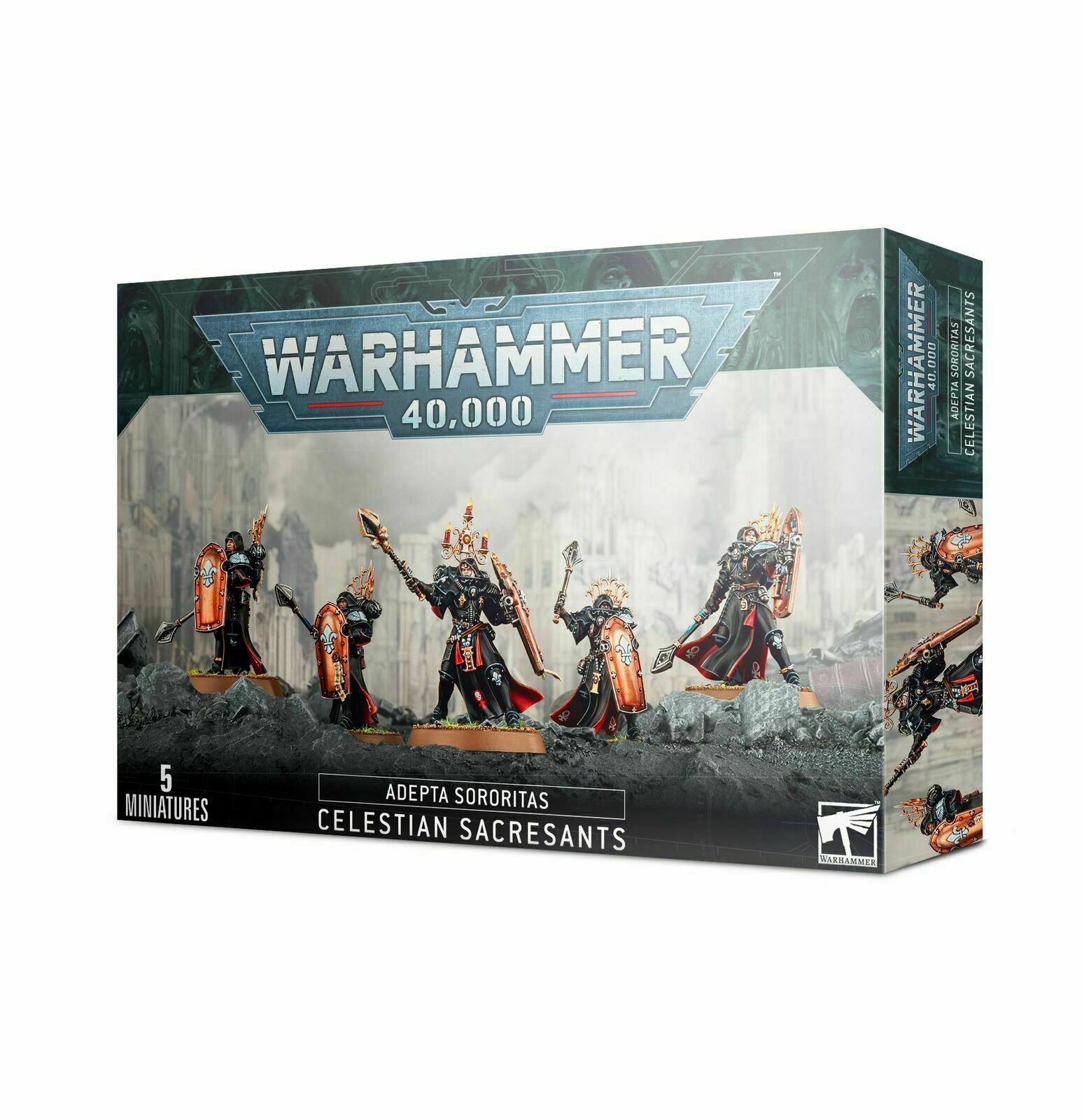 Adepta Sororitas Celestian Sacresants - Warhammer 40k - Brand New! 52-35