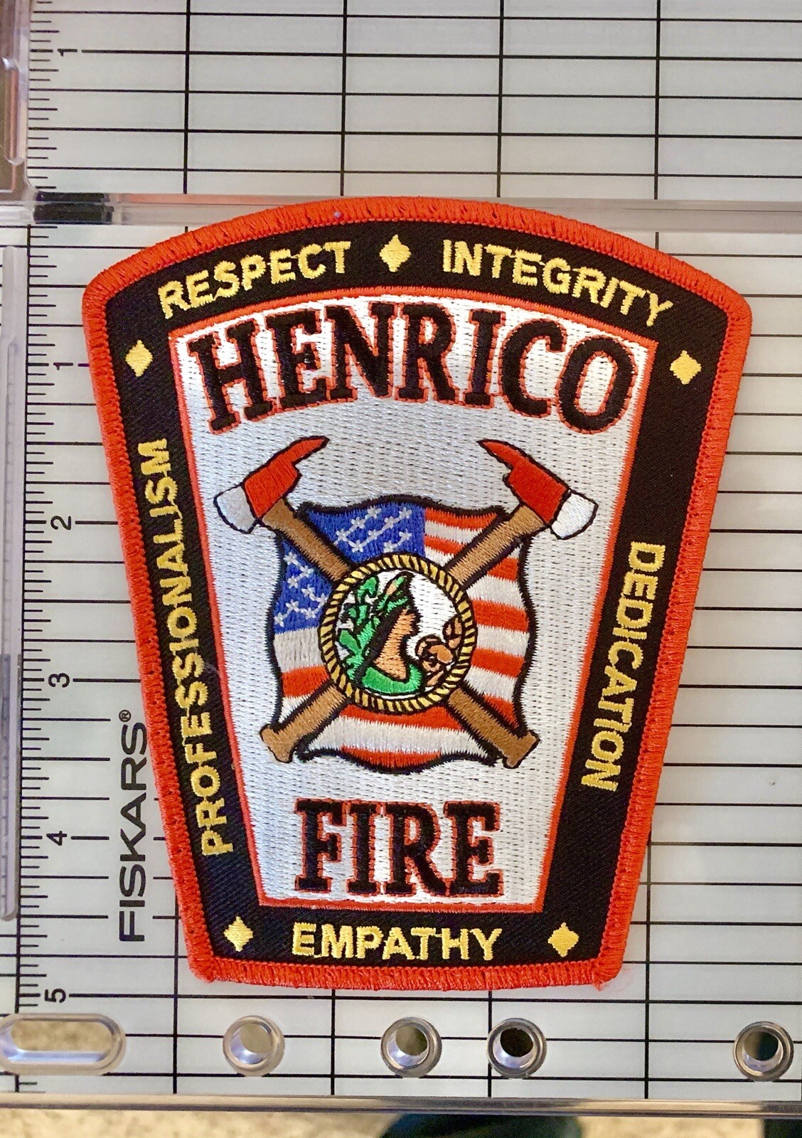 Henrico County  (Virginia) Division Of Fire Department Patch   🔥 NEW Design 🔥
