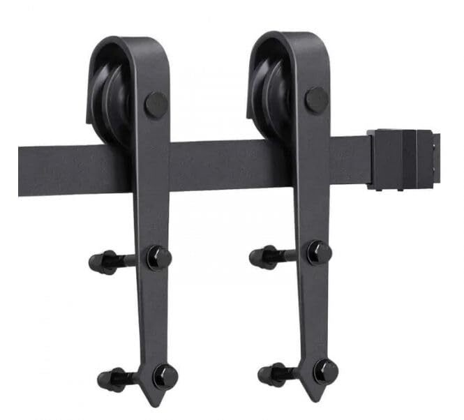 Modern Sliding Door Complete Set 200cm - Sliding Door System Complete Set -