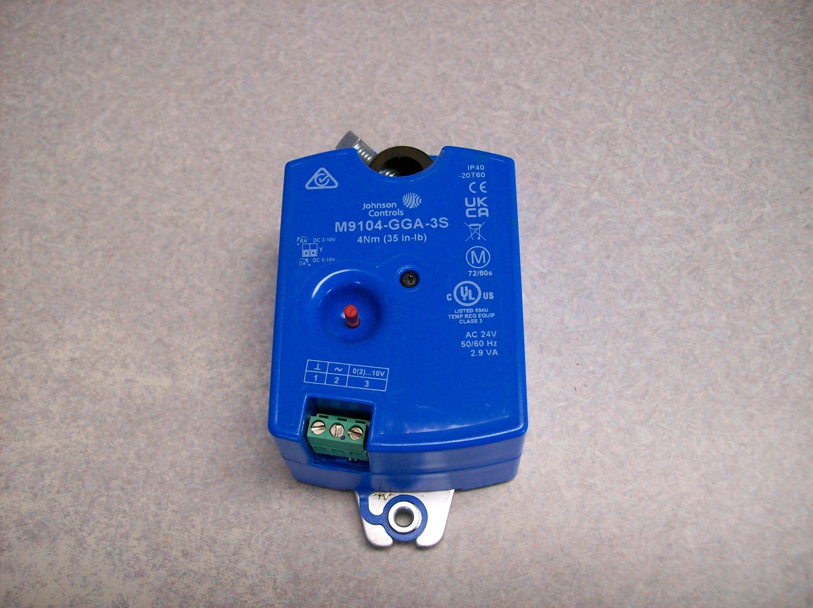 Johnson controls M9104-GGA-3S damper actuator