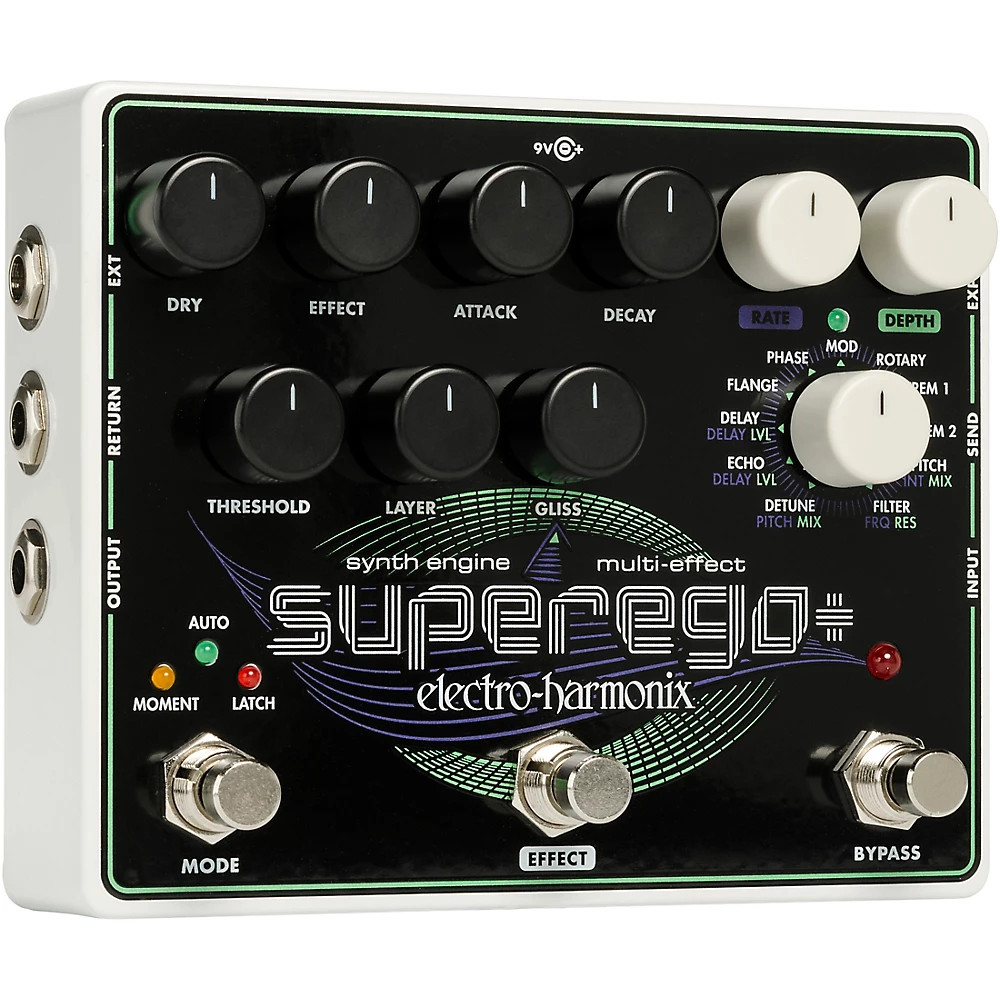 ElectroHarmonix Superego+ Synth Effects Pedal