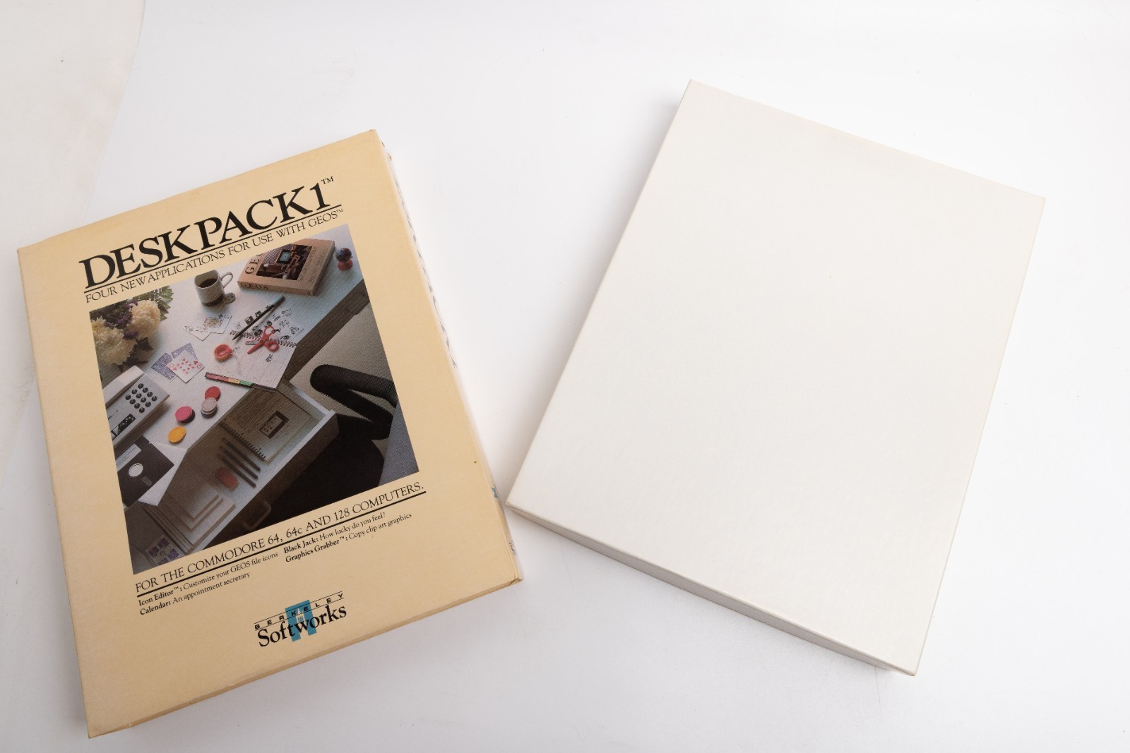 Berkley Softworks Desk Pack 1 GEOS Applications Software Commodore 64 128