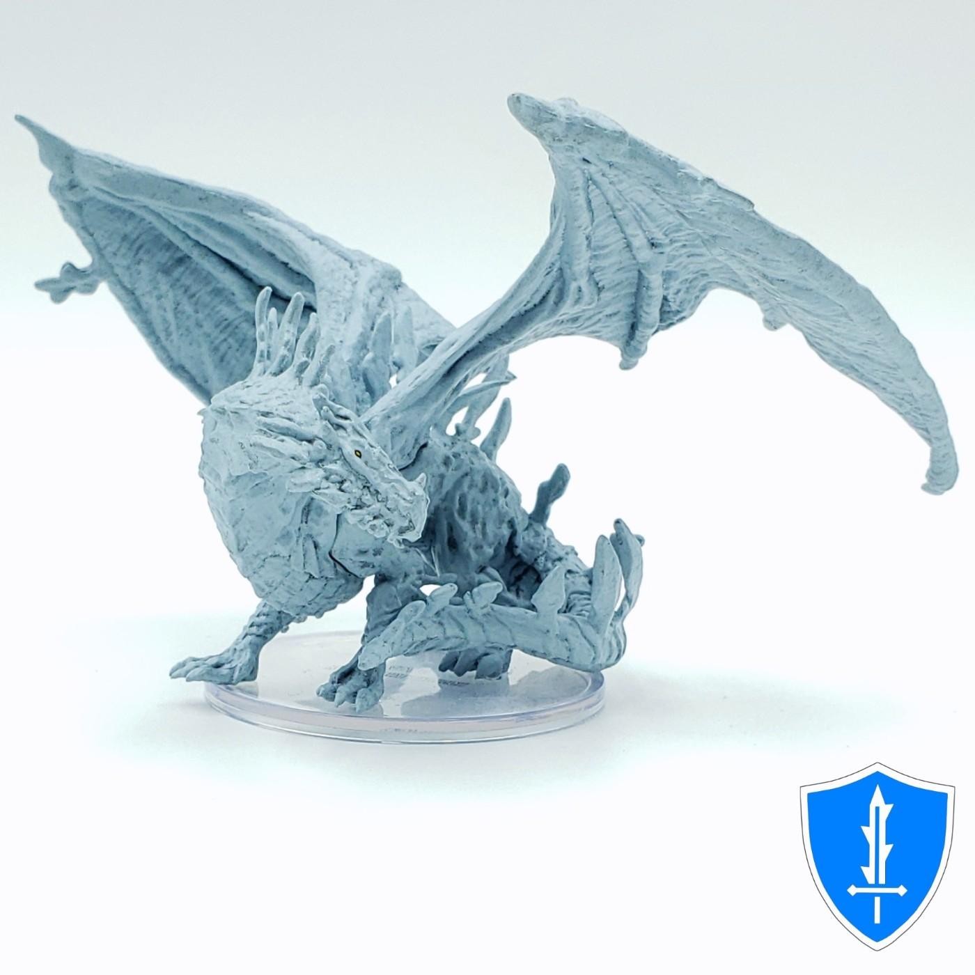 Young Lunar Dragon - Monster Menagerie Revisited #45 D&D Icons of the Realms