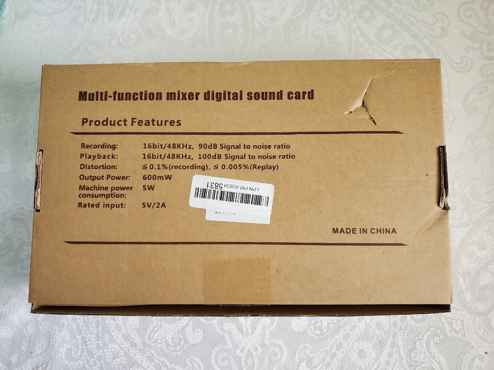 Multi-function Mixer Digital Sound Card Mixer (SK300)