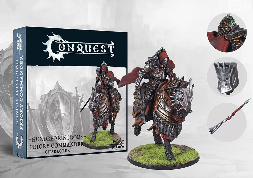 Para Bellum Wargames Conquest: Hundred Kingdoms - Priory Commander PAR PBW7232