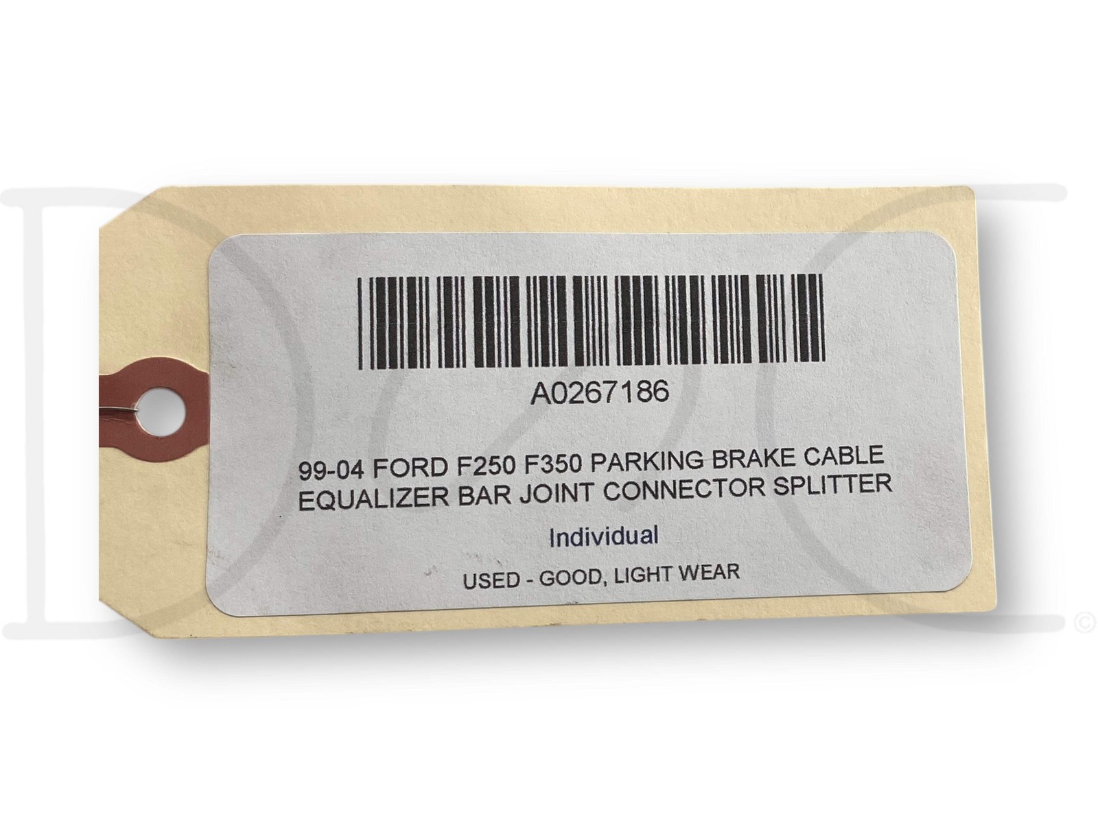 99-07 Ford F250 F350 Parking Brake Cable Equalizer Bar Joint Connector Splitter