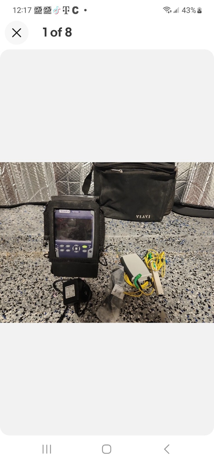 Viavi Optimeter EOPT-PONATT Optical Fiber Tester