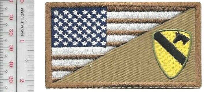 US Army Iraq & Afghanistan 1st Cavalry Division Air Cavalry desert NO TARIFF