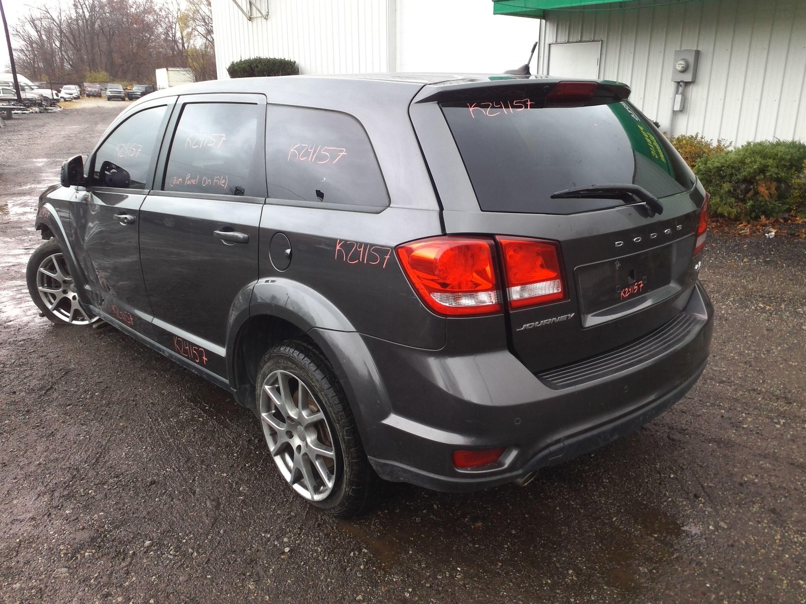 13 14 15 16 17 DODGE JOURNEY Right Passenger Roof Air Bag Curtain