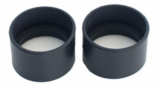 2pcs Eye Cups 34-37MM Foldable Rubber Eye Guards f Microscope Telescope Eyepiece
