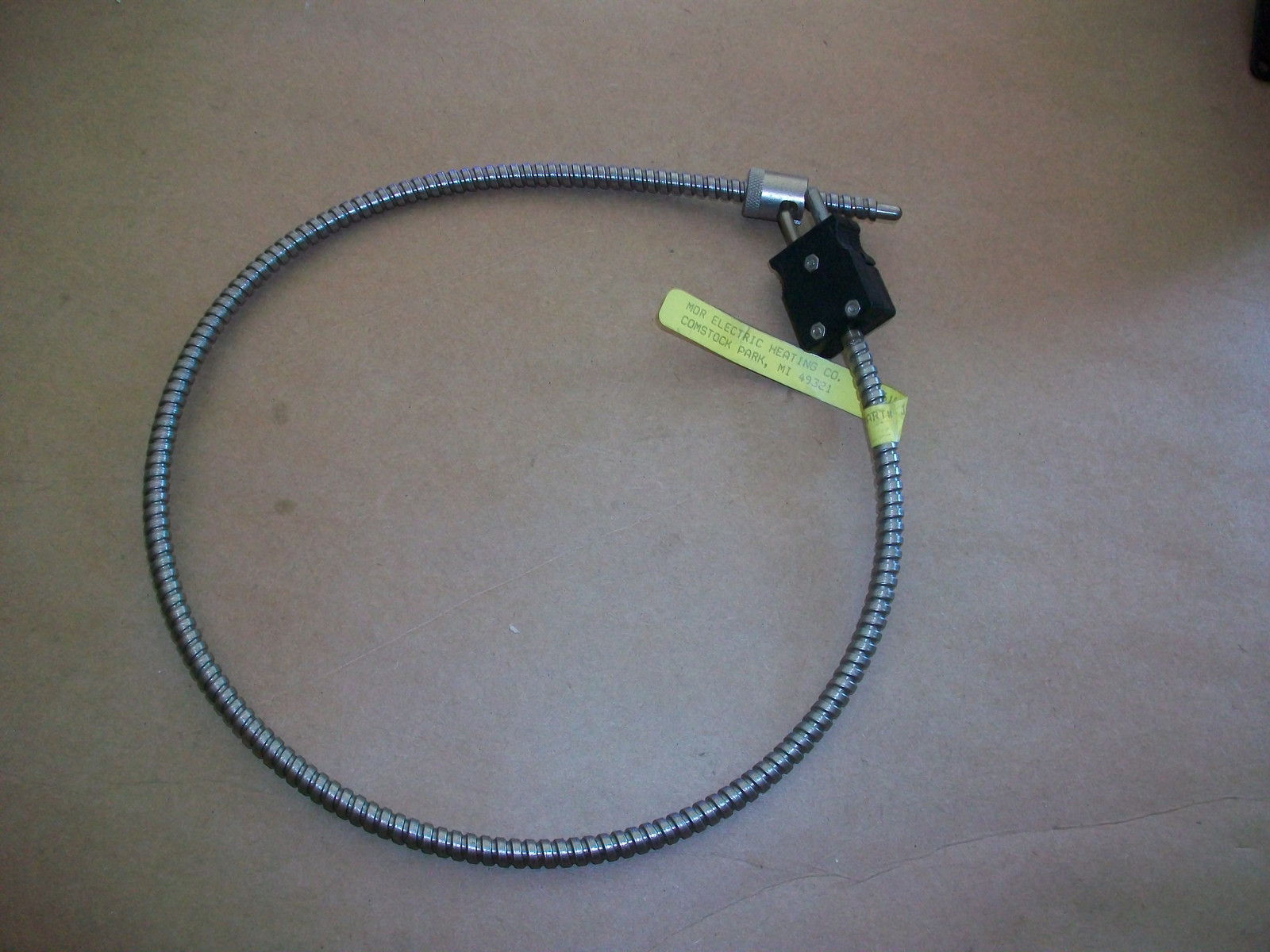 Mor Electric Armored Thermocouple  JAA -F3A048-4  J  Type    NEW