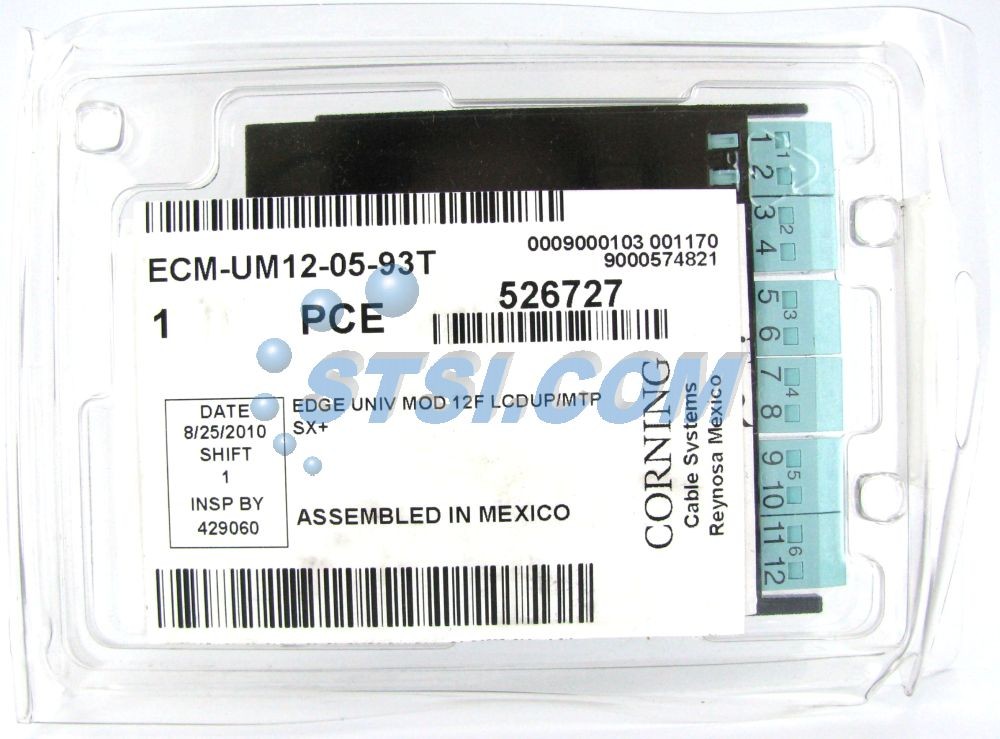 Corning Pretium Edge Module LC Duplex to MTP, OM3, ECM-UM12-05-93T ~STSI