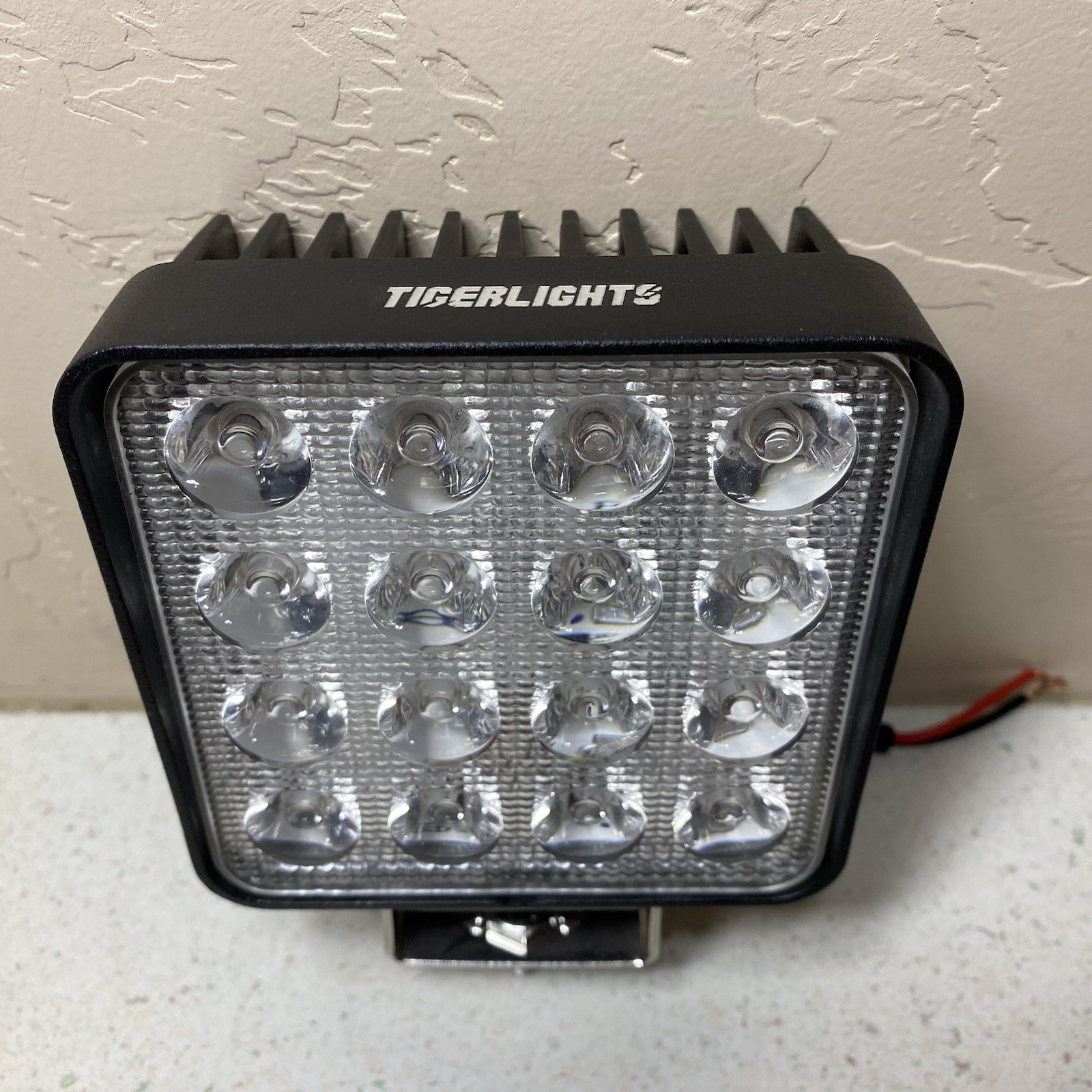 Tiger Lights TL105F LED Work Light Flood Beam 12V, 4 Amps, 48 Wattage, 4 1/2