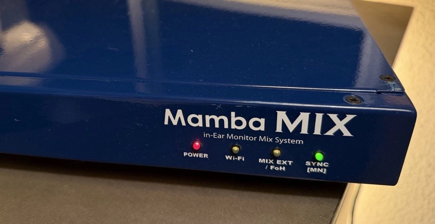 Mamba MIX Personal In-Ear Monitor Mixer System 16ch Stage Band Monitor Hub