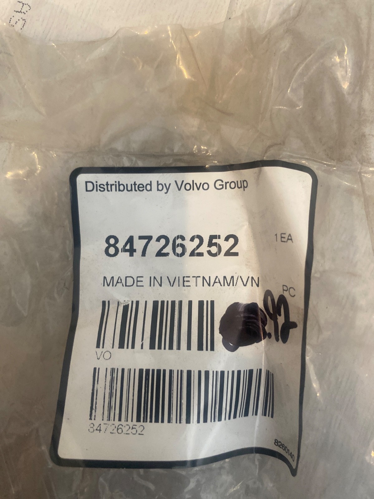 84726252 Genuine Volvo Sunvisor Marker Lamp OEM - New