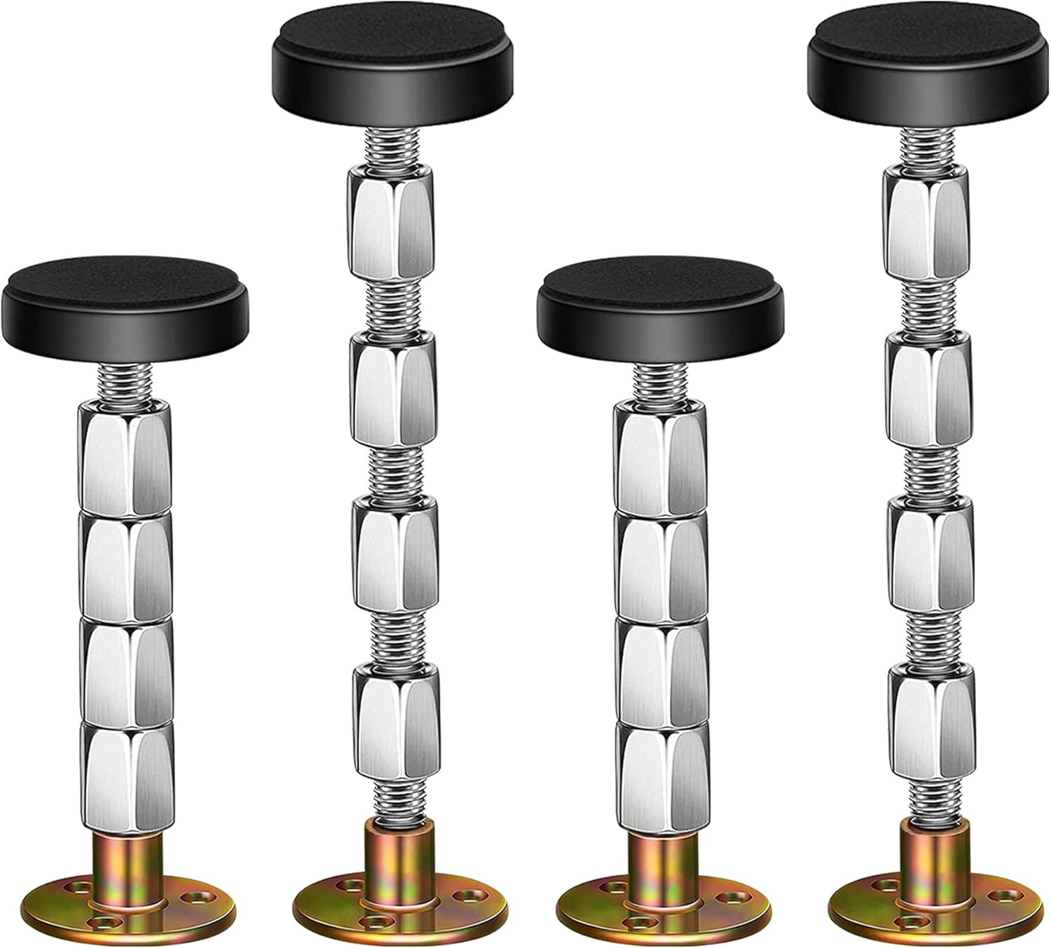 Adjustable Threaded Bed Frame Anti-Shake Tool for Bed, Headboard stoppers, Bedsi