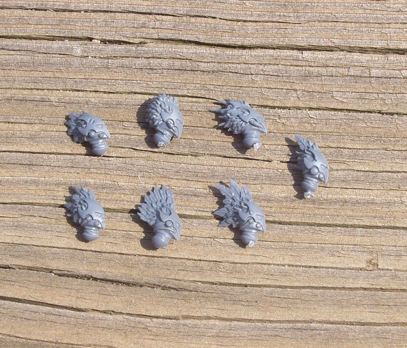 40K Drukhari Scourges Heads Bits 7 Bits