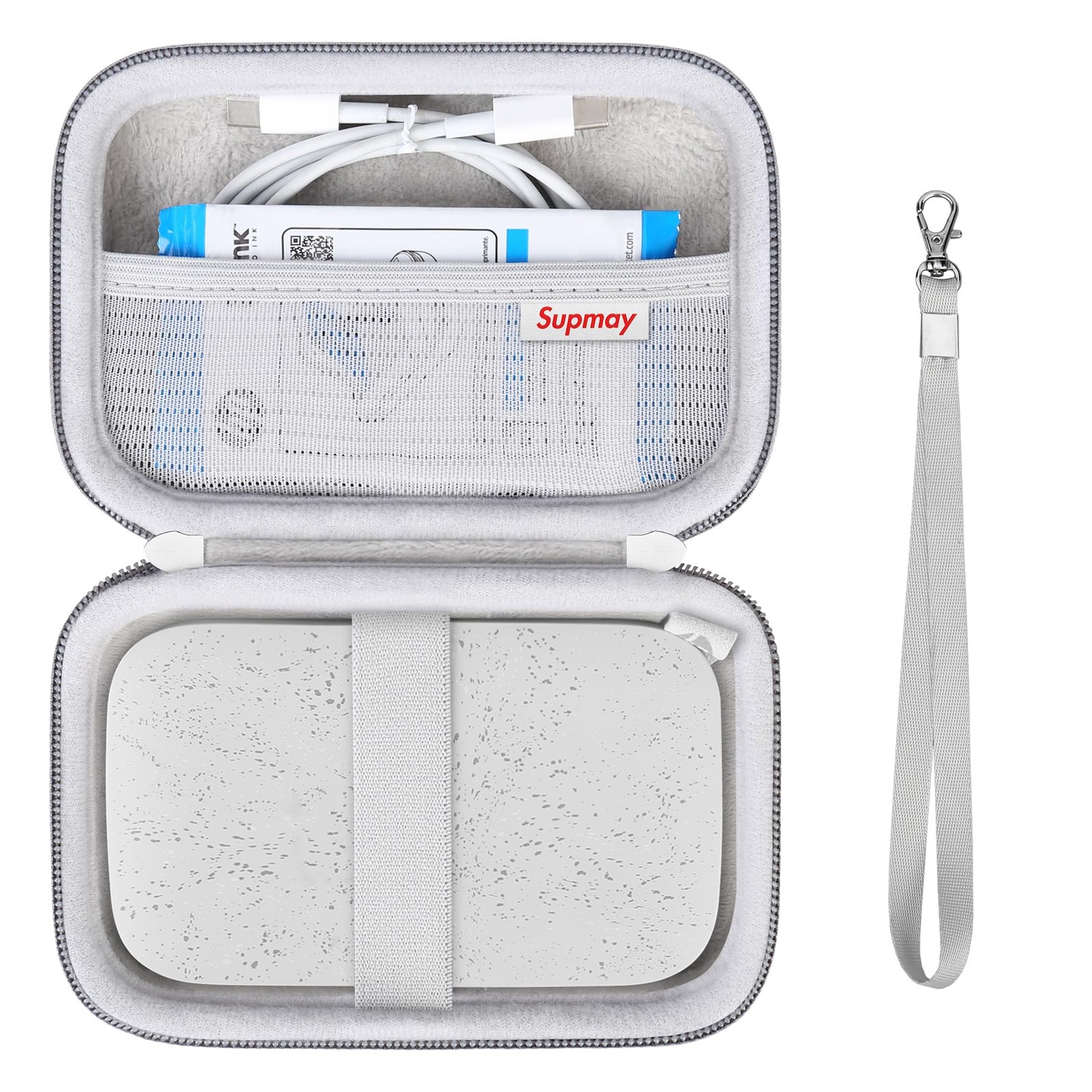 Hard Carrying Case for HP Sprocket Portable 2x3 Instant Color Photo Printer, ...
