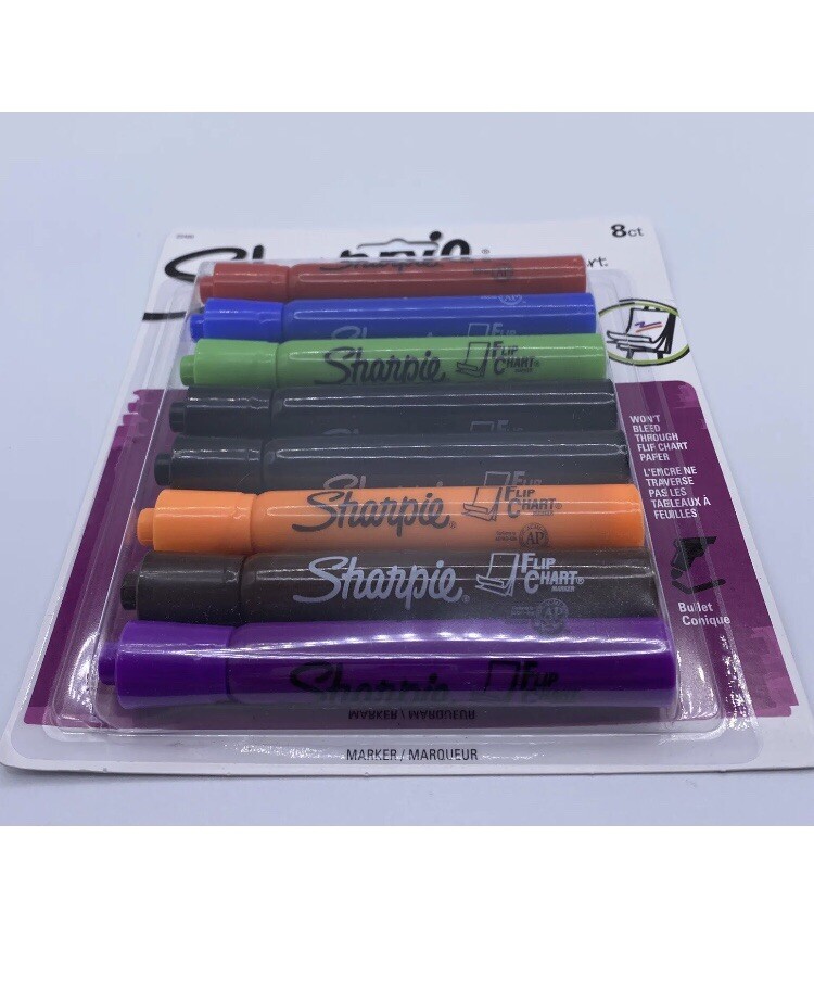 Sharpie Flip Chart 8CT bullet conique marker