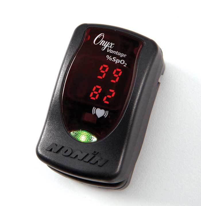Nonin Onyx Vantage 9590 Fingertip Pulse Oximeter + 5 year drop warranty