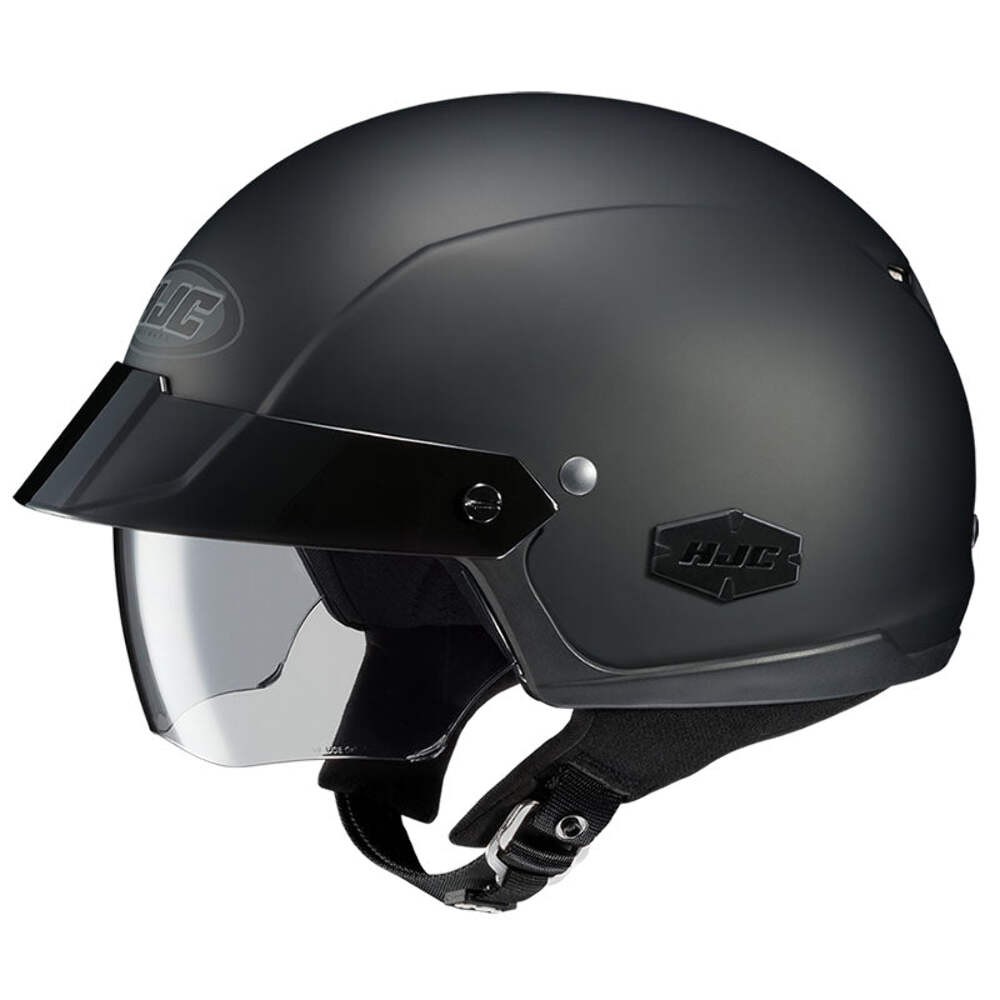 HJC IS-Cruiser Half Motorcycle Helmet - Matte Black