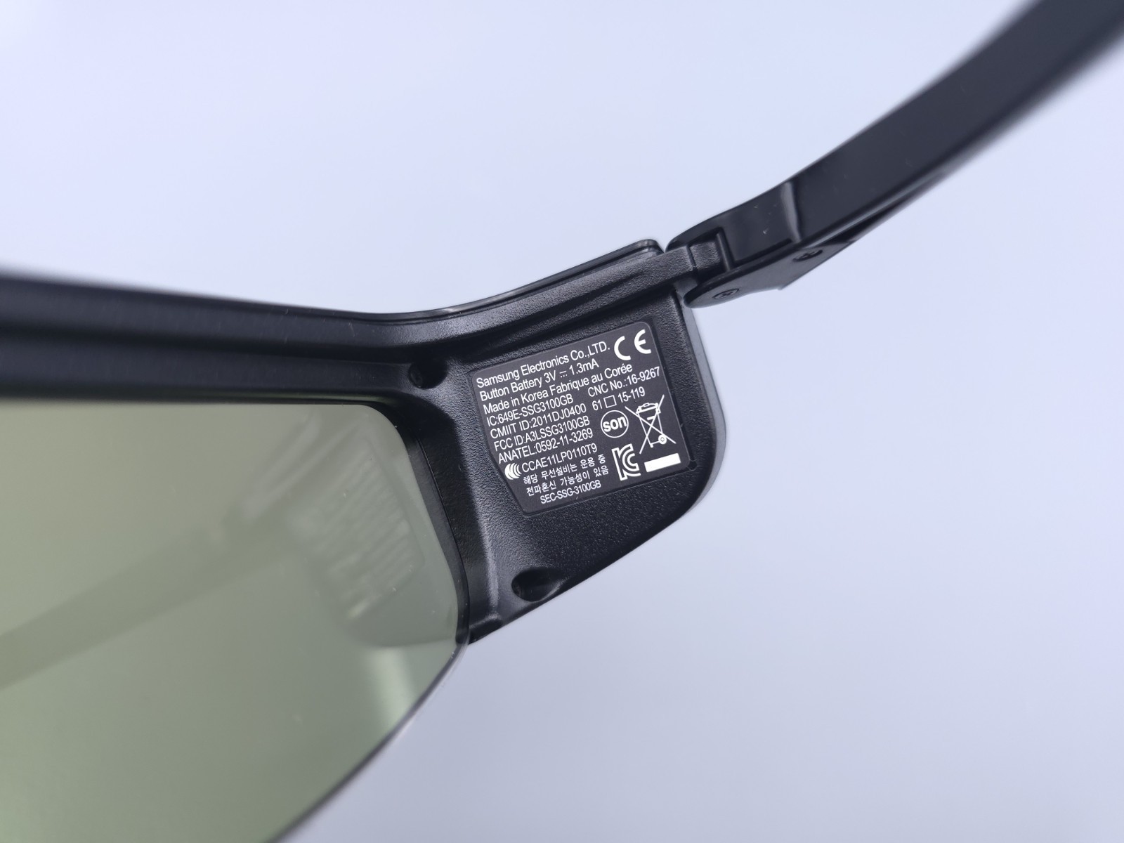 Samsung SSG-3100GB Active 3D Glasses