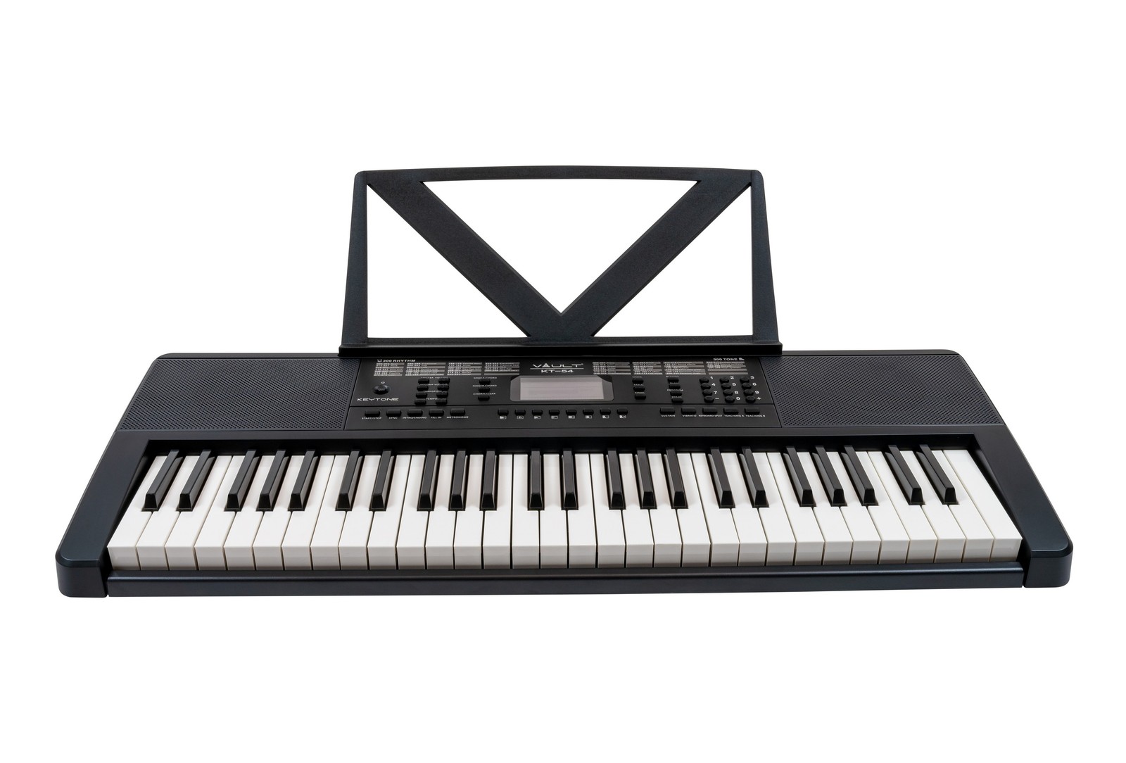 Vault KT-54 Keytone 54-Key Electronic Keyboard - Black