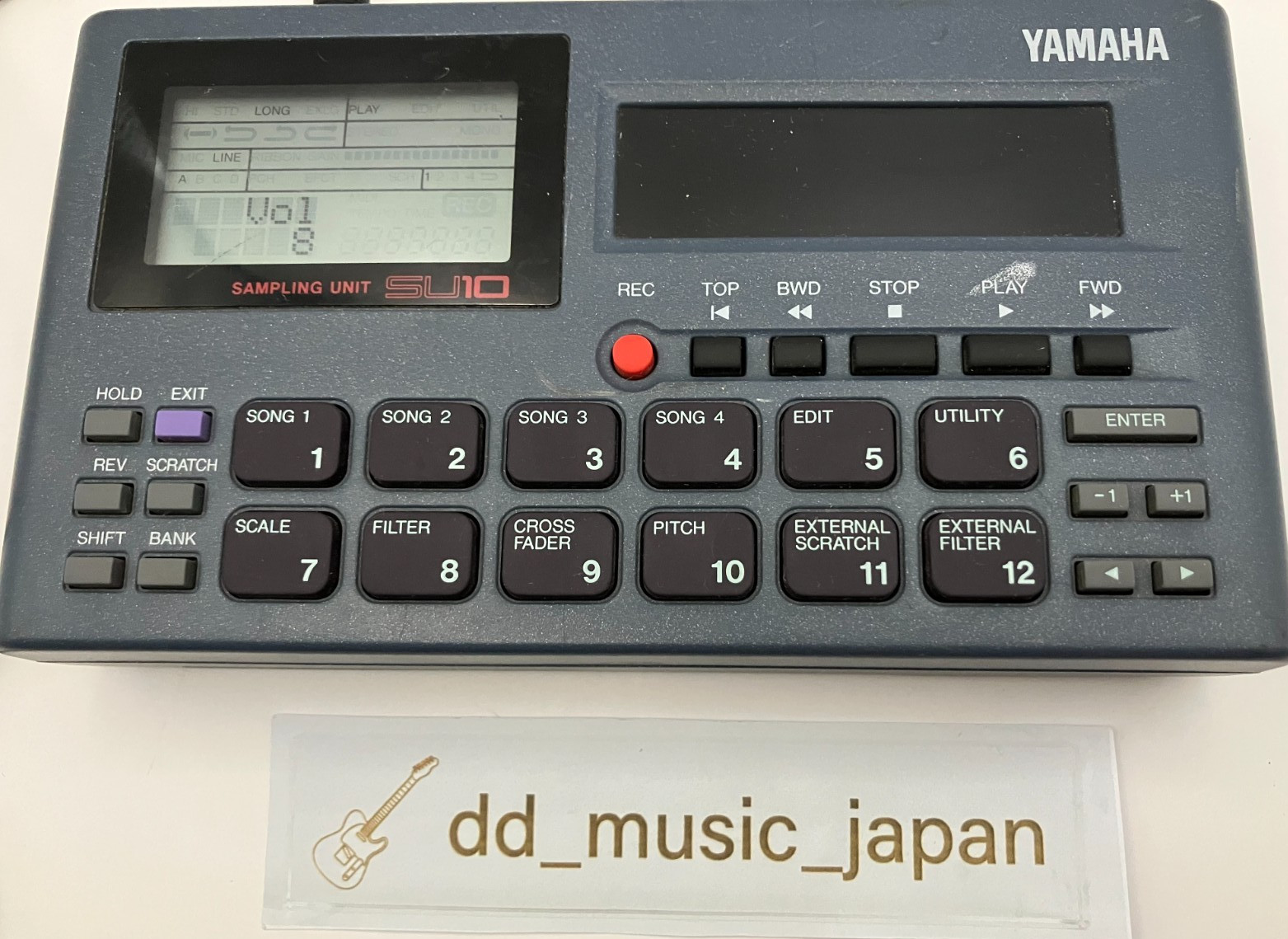 YAMAHA SU10 Sampling Unit MIDI Sampler Synthesizer