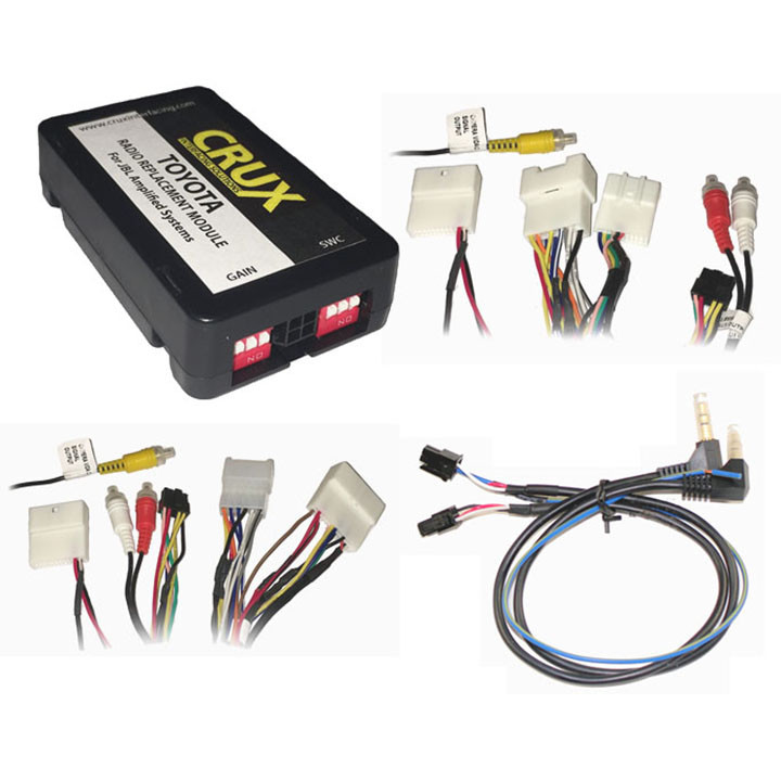 Crux SWRTY61J Radio Replacemnt W/Swc & Jbl Amp Retention For Toyota/Lexus