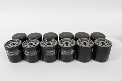 Kawasaki 12 Pack Genuine 49065-0734 Oil Filter OEM; Replaces 49065-0724