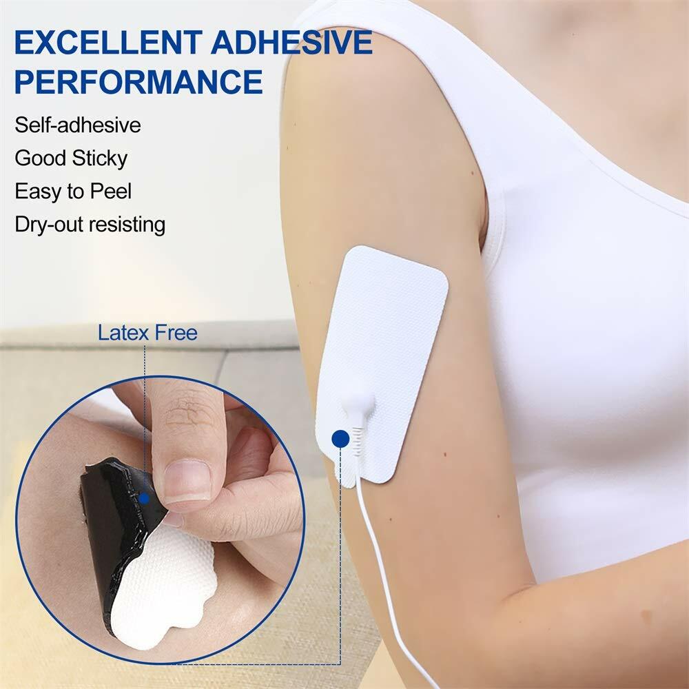 20pcs Replacement Patches for TENS Unit Electrode Electrodes Pads Electrotherapy