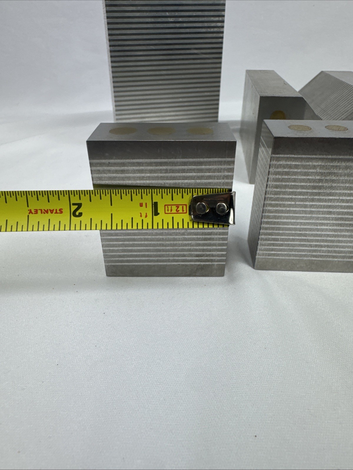 Magnetic Transfer Chuck Blocks Parallels V-Block Machinists Tools