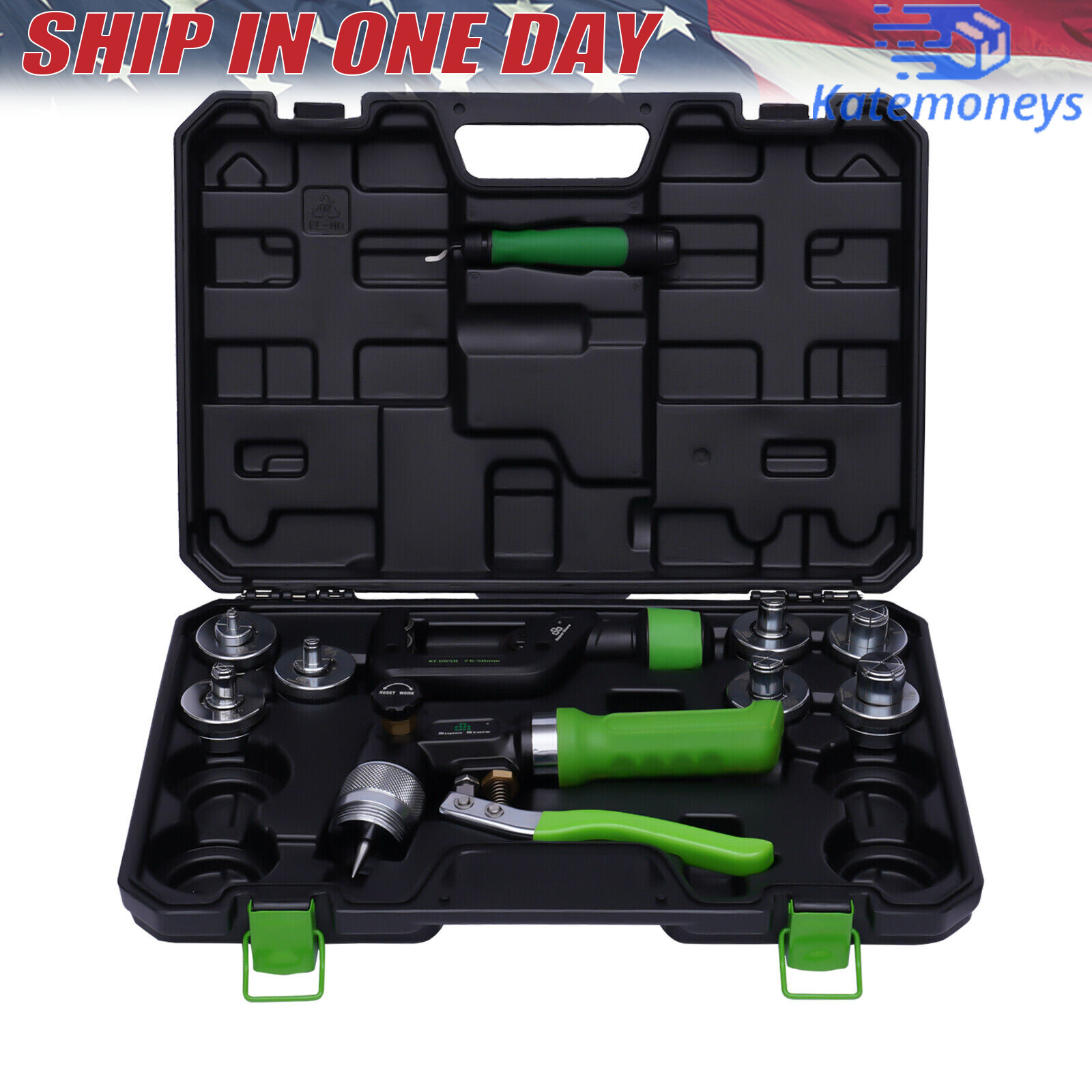 Hydraulic Expander HVAC Hydraulic Swaging Tool Kit Tubing Expanding Copper Tube