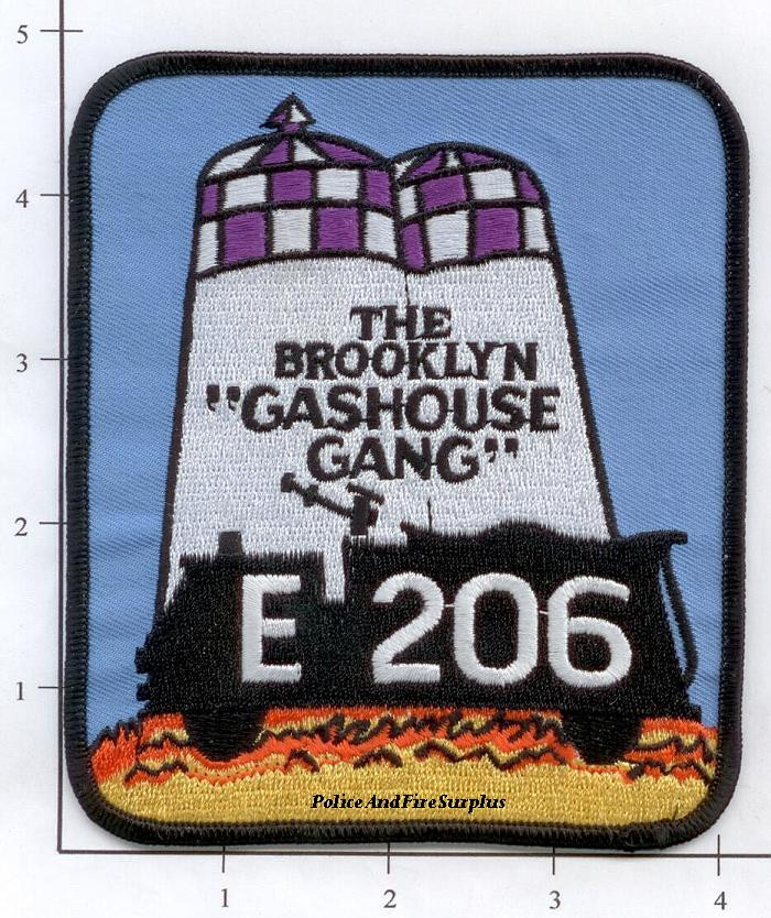 New York City NY Fire Dept Engine 206 Patch v2