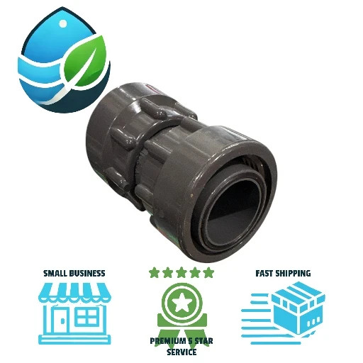1" PVC Manifold System Female Threaded Coupling - FPT Swivel x FPT Swivel