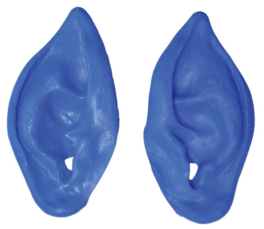 BLUE ALIEN ELF FANTASY EARS COSPLAY HALLOWEEN COSTUME MAKEUP FA30BU