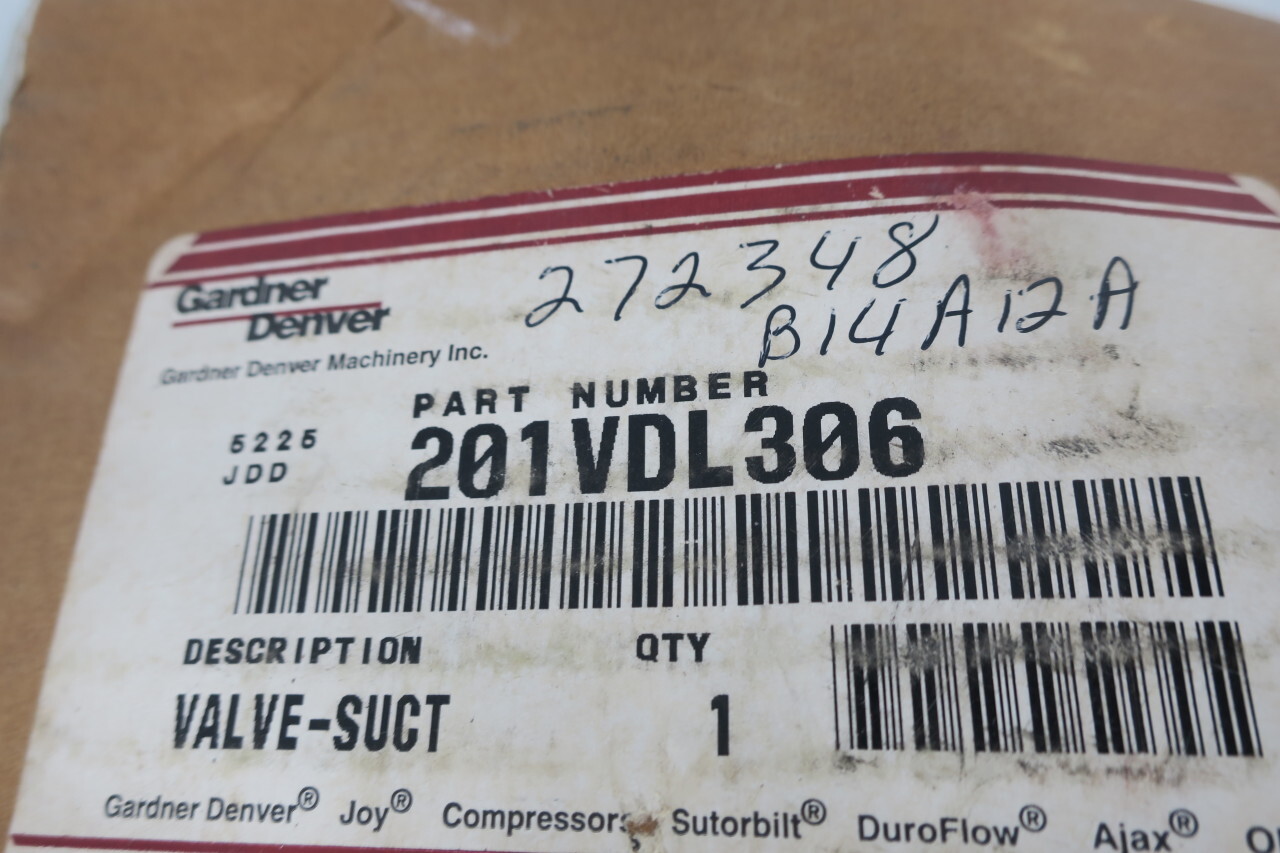 Gardner Denver 201VDL306 Suction Valve