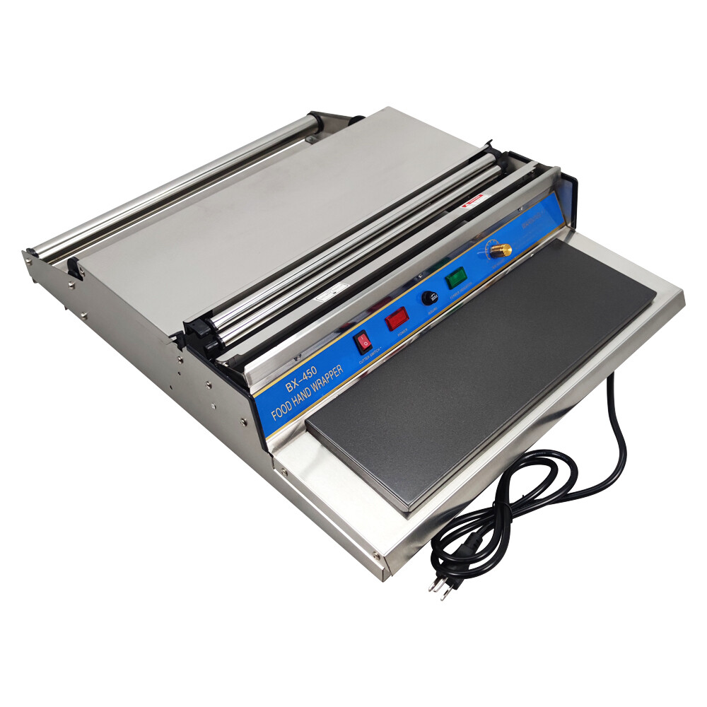 450mm 18" Film Wrapper Machine Countertop Film Sealer Stretcher Machine