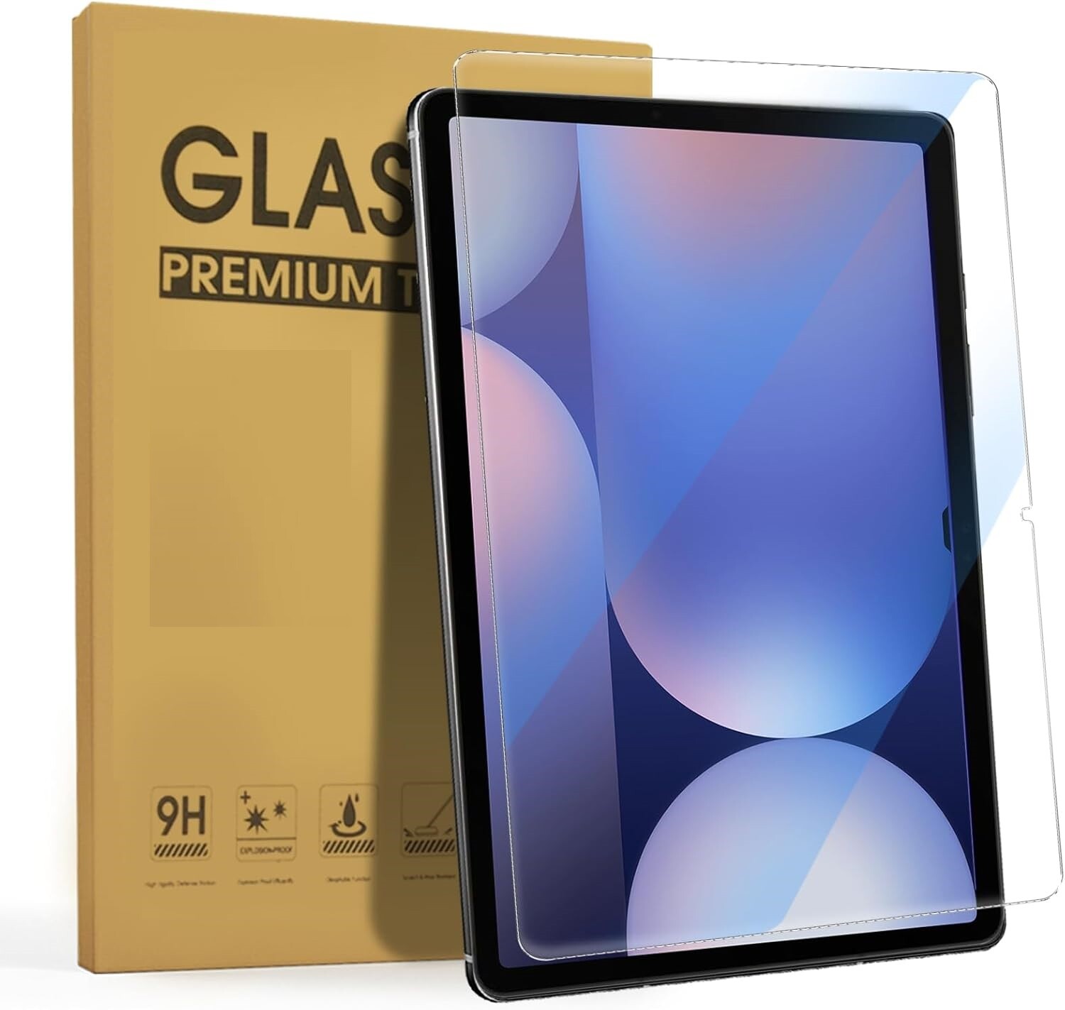 For Samsung Galaxy Tab S10+ 12.4 inch Screen Protector 9H Tempered Glass HD Film