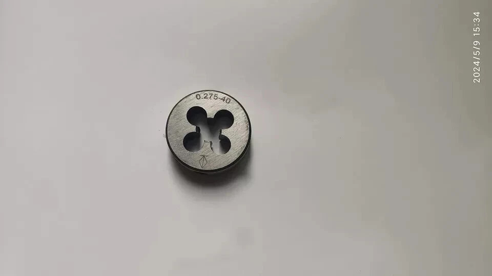 0.275 x 40 Tap or Die fits WW size 8.0mm Watchmaker Lathe Drawbar Collet Thread