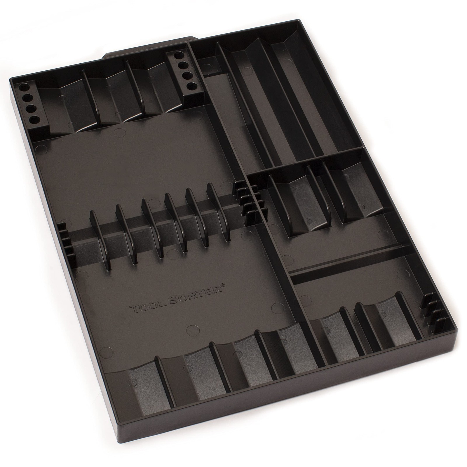 Screwdriver Organizer Tray Compact Tool Sorter for 16 Screwdrivers USA Made