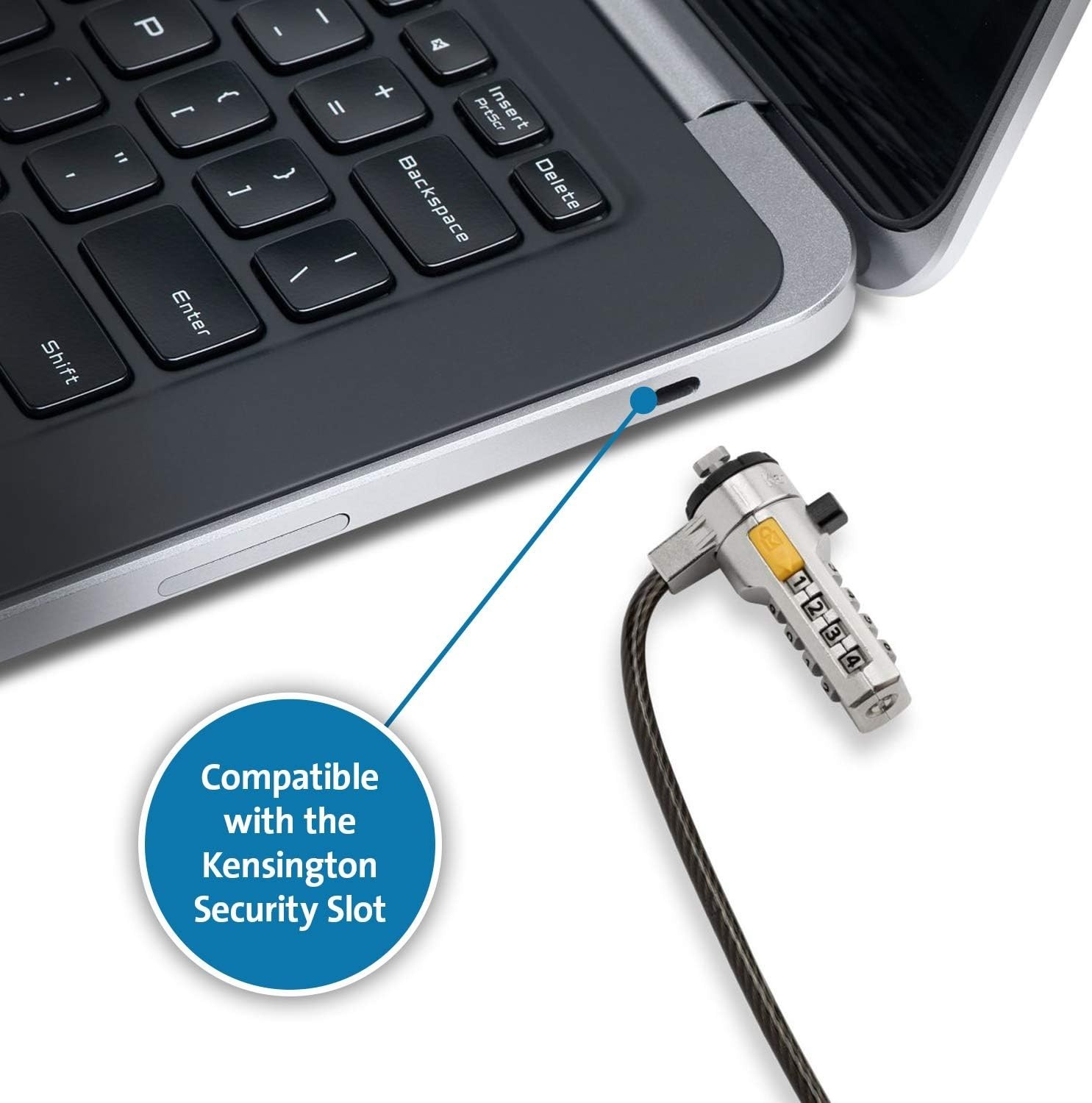 25 pcs Kensington K65011WW Serialized Preset Combination Laptop Lock (X25)