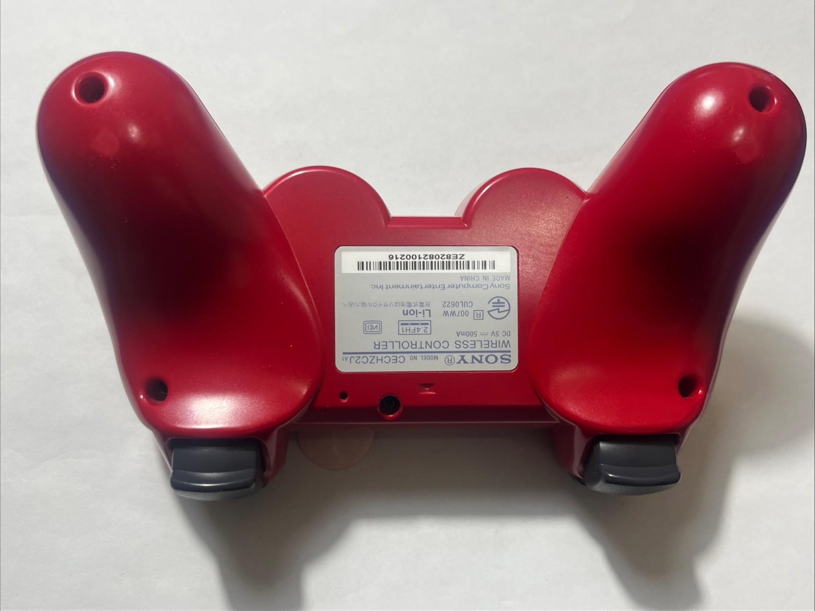 Sony PS3 DualShock 3 Wireless Controller Red OEM Original Tested