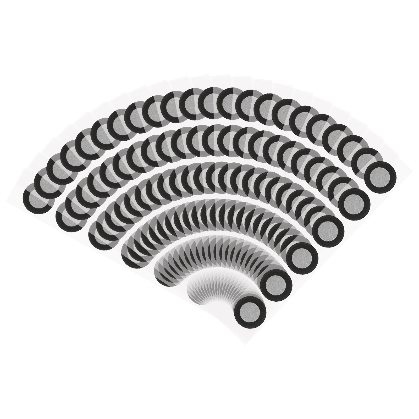 126Pcs 3D Scanner Markers 12mm for 3D Scanner, 3D Tracking Dots