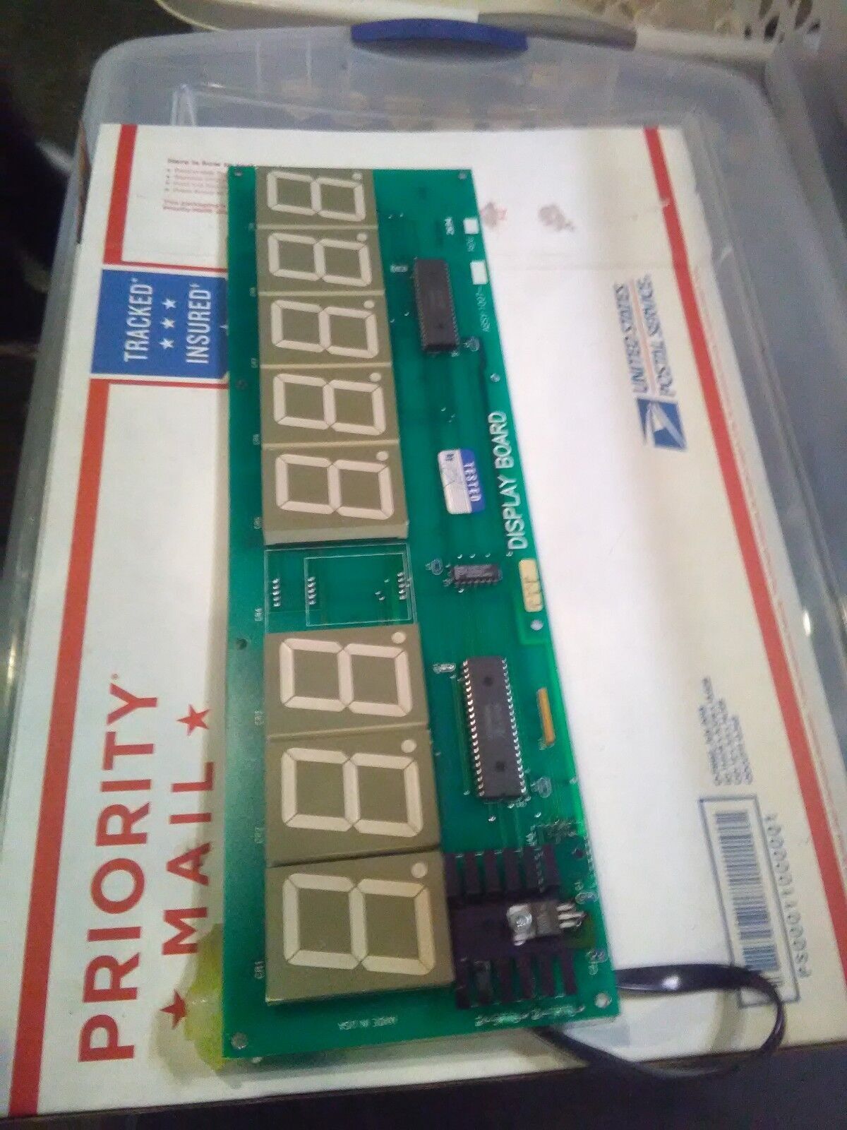 dinoscore arcade redemption scoreboard pcb working #4