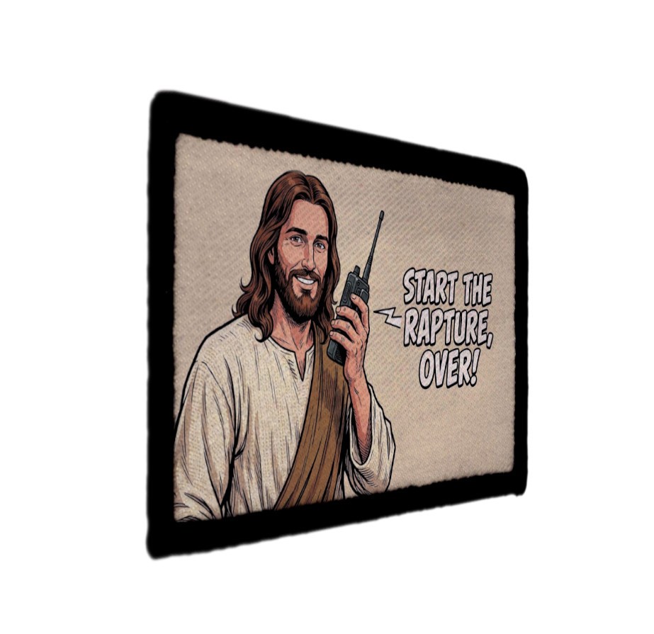 Let's Get this Daily Bread Gangsta Jesus Christ Patch Sew on [sub]