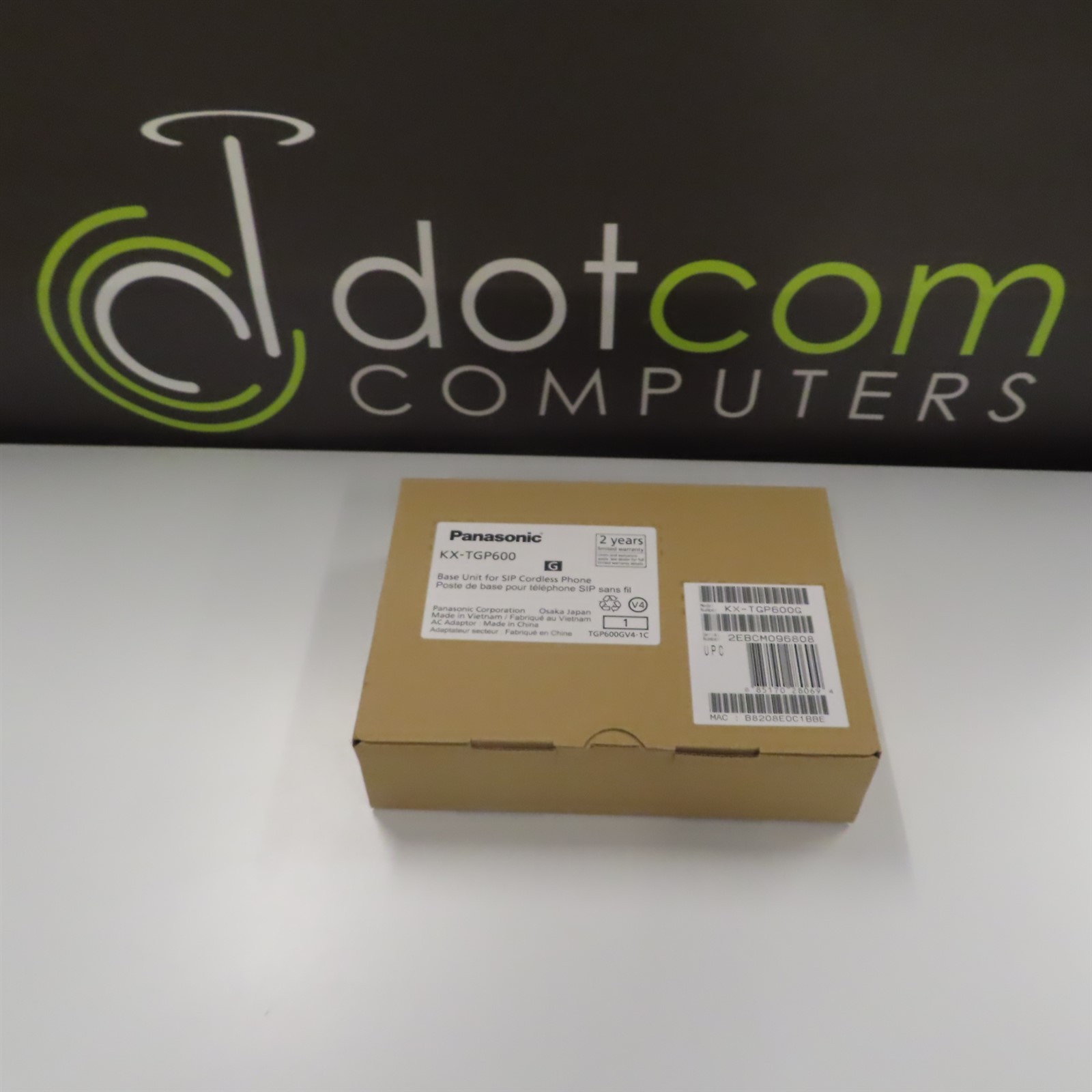 Panasonic KX-TGP600G SIP DECT VoIP Base Station (Base Only) for KX-TGP600 – NEW