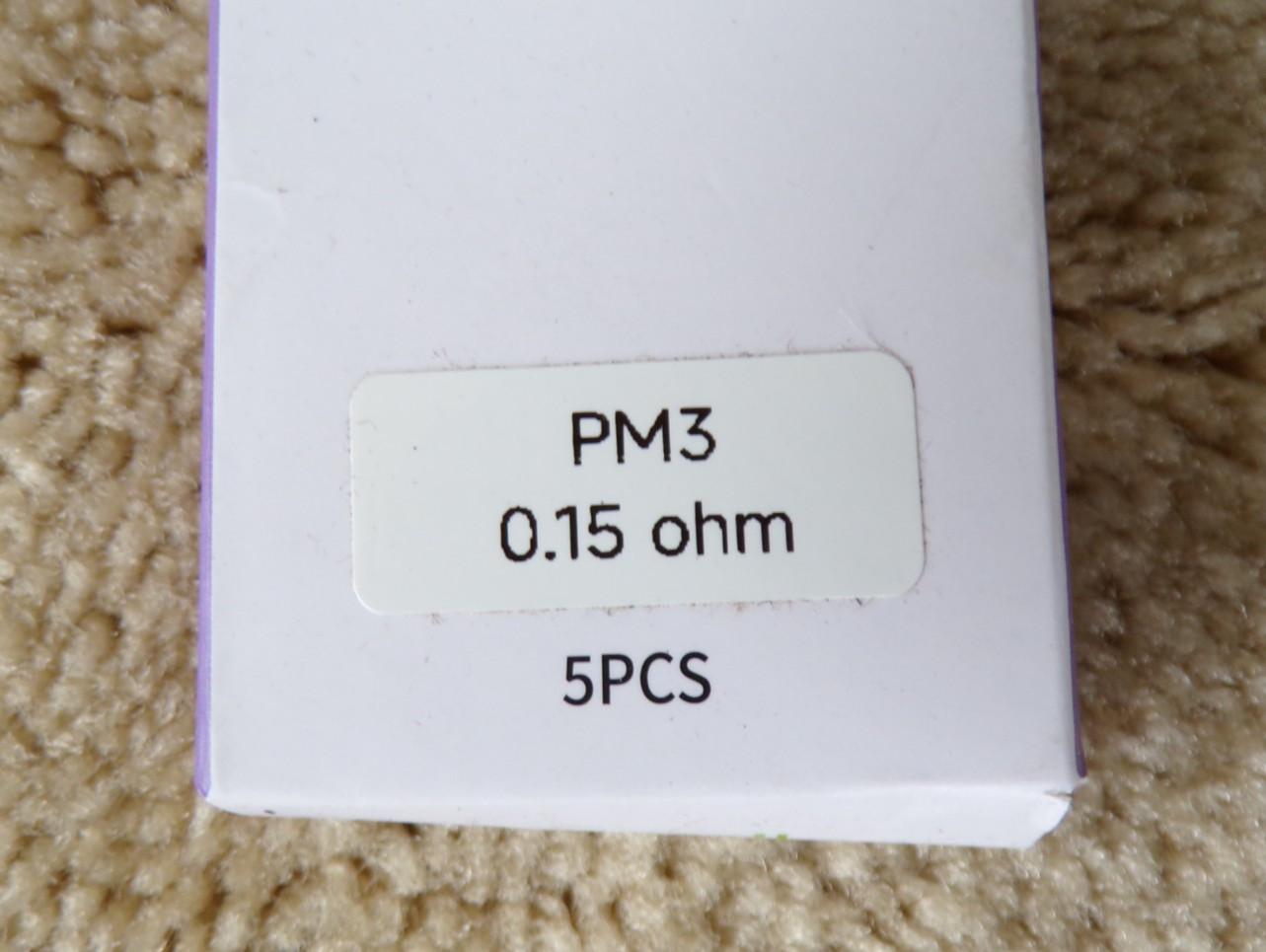 5 PCS PM3 COIL CORE REPLACEMENT CORE 0.15 OHM @h22