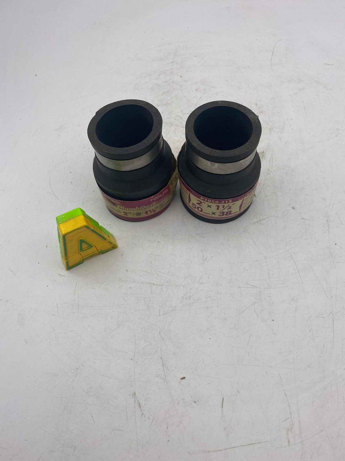 Fernco P1056-215 2" X 1 1/2" Flexible Coupling *Lot of (2)* (New)
