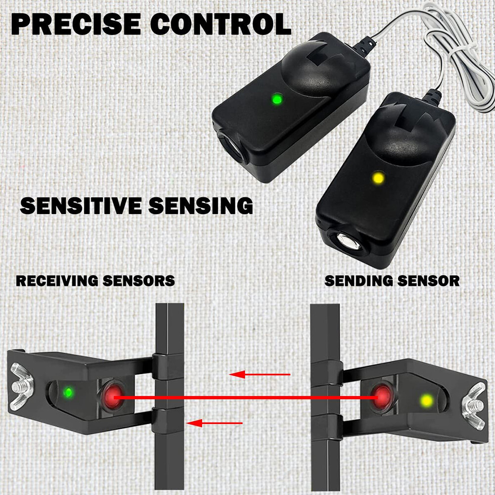 Safety Sensor for 41A5034 Sears Craftsman Garage Door Opener